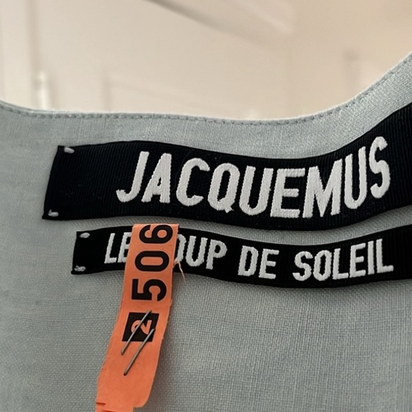 Jacqumus la robe saudade in blue - Picture 4 of 4